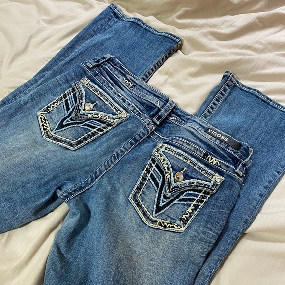 vigoss heritage fit bootcut jeans